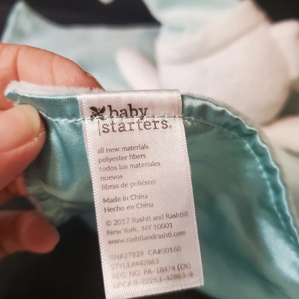 Baby Starters My First Christmas Teddy Bear Security Blanket‎ 14